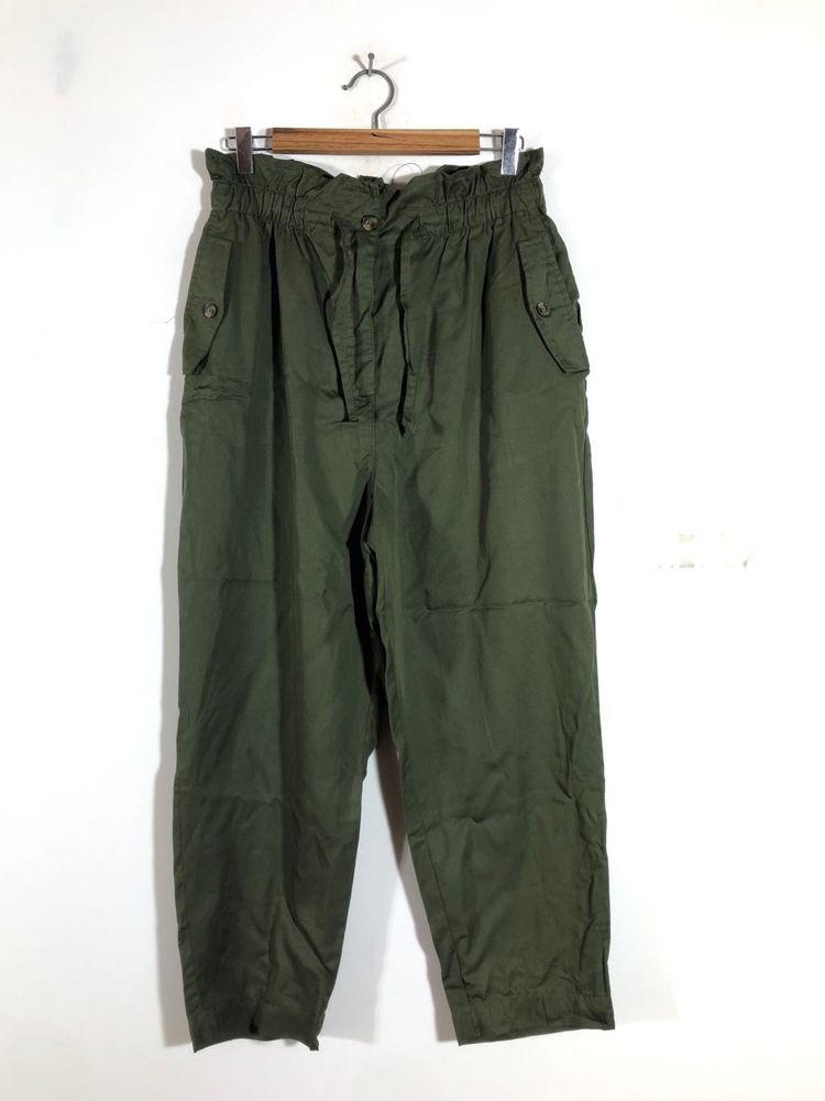 Olive Green Casual Trousers (Women’s)