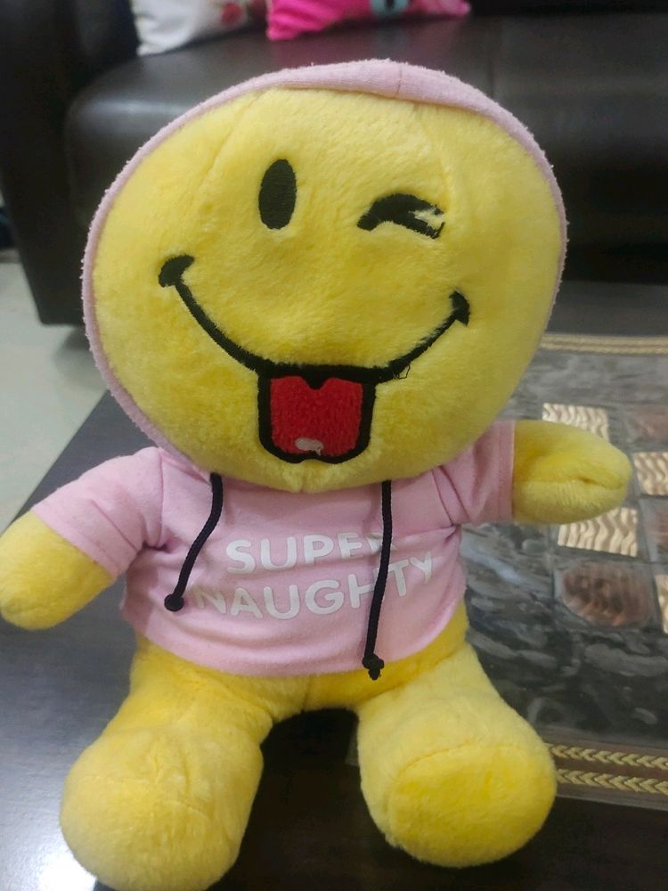 Naughty Emoji Soft Toy For Kids