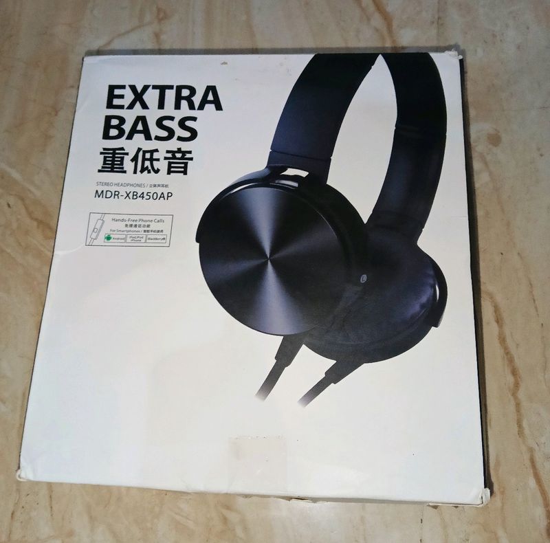 Extra Bass Wired Bluetooth Headphone