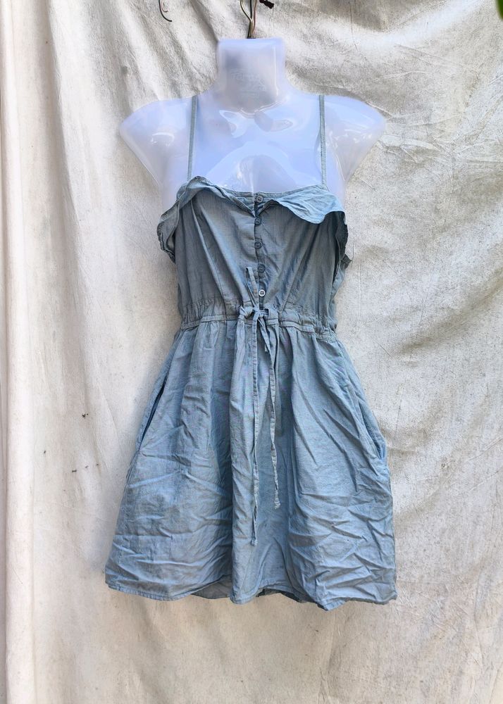 CUTE DENIM DRESS