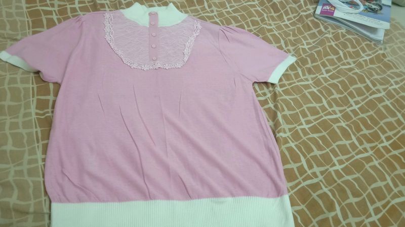 Baby Pink Top