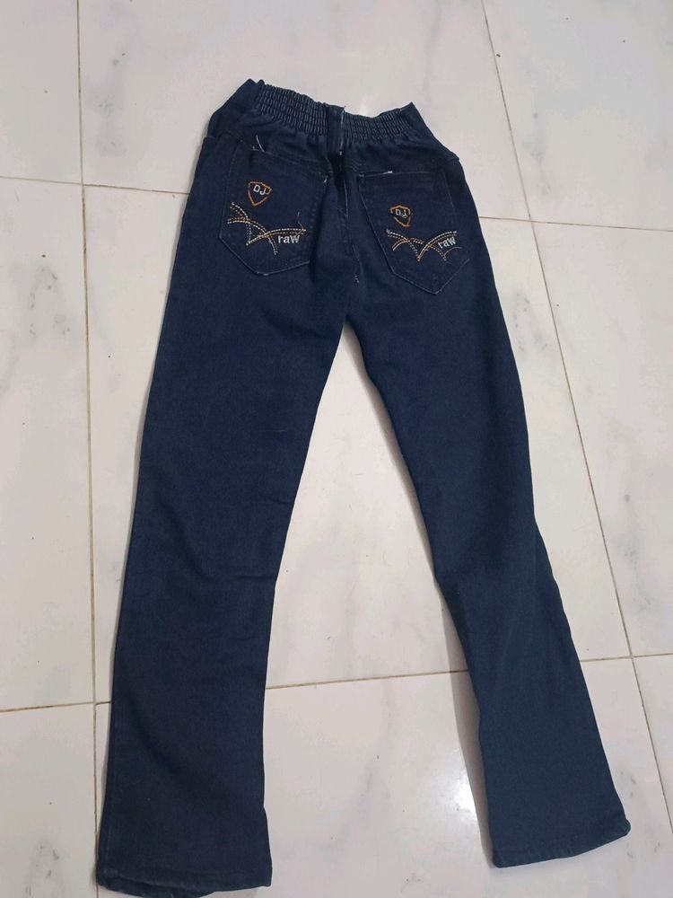 Dark Blue Soft Stretchable Jeans