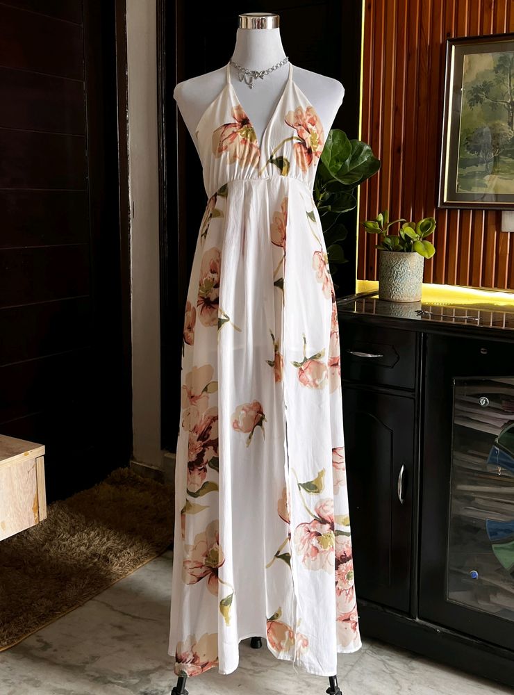 Long Floral Maxi Dress