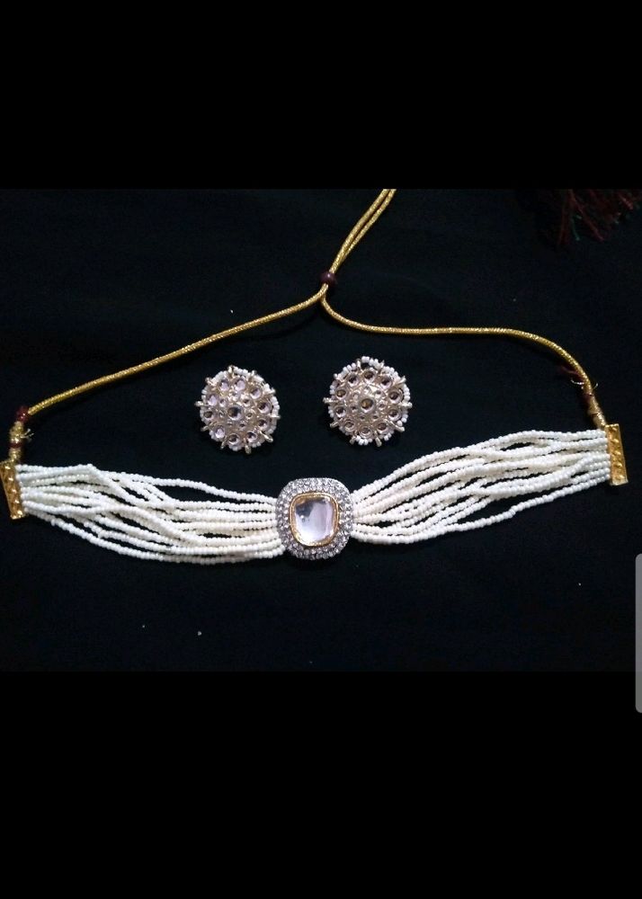 New Pearl Choker Set