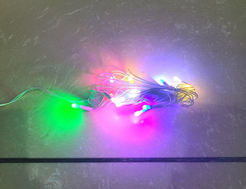 Fancy Multicolor Still LED String Light