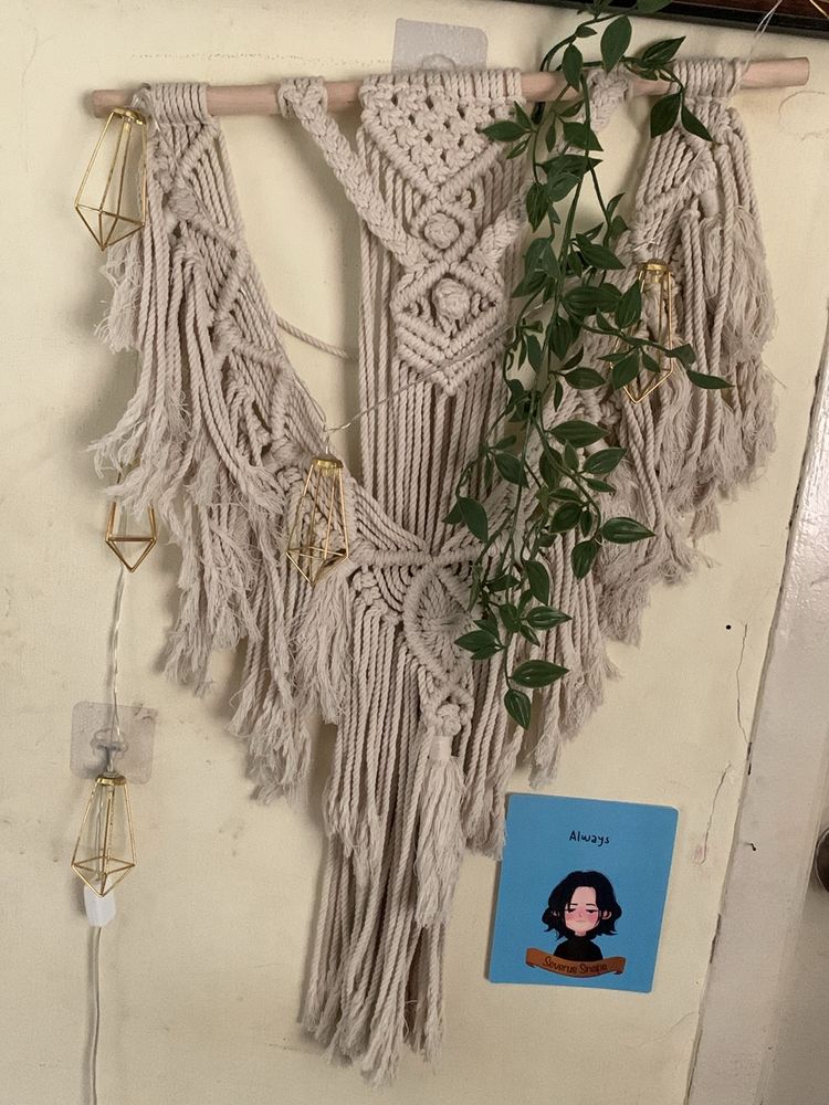 Aesthetic Macrame Wall Hanging