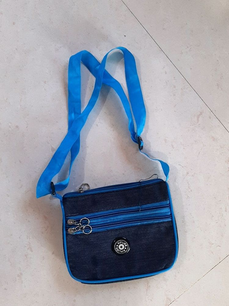 Denim Sling Bag