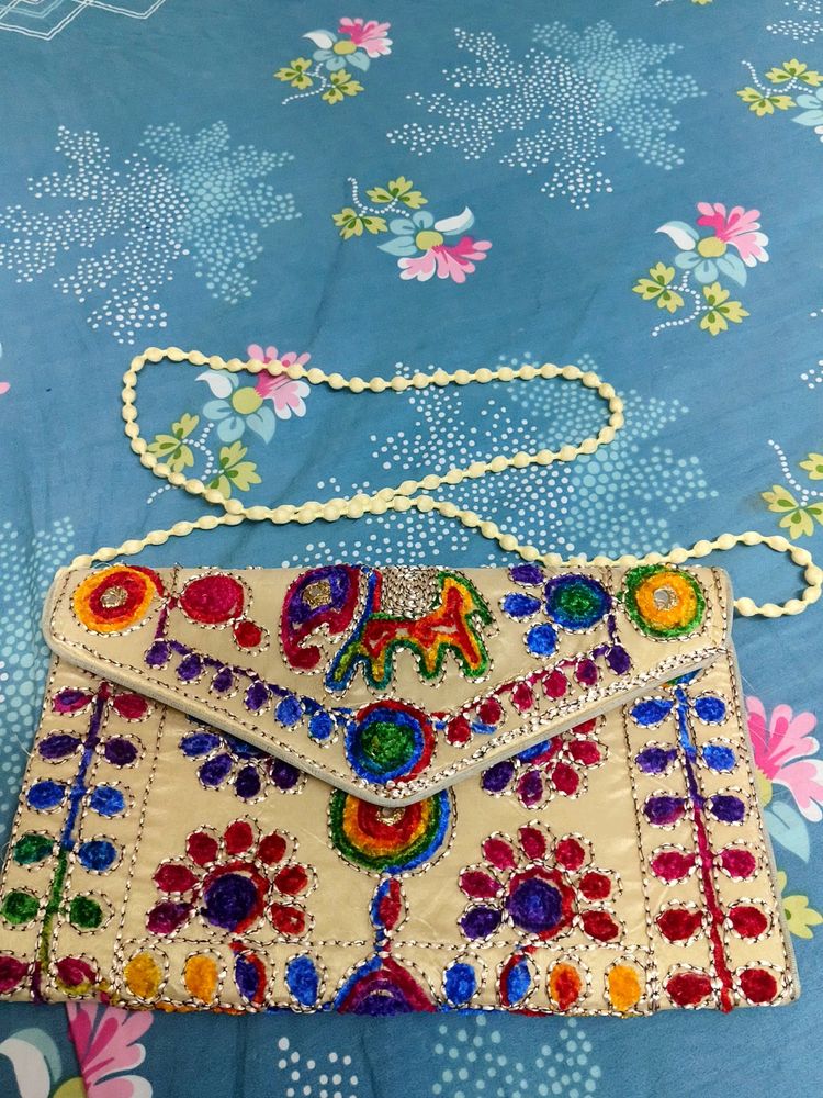 Traditional Handicraft Sling Bag