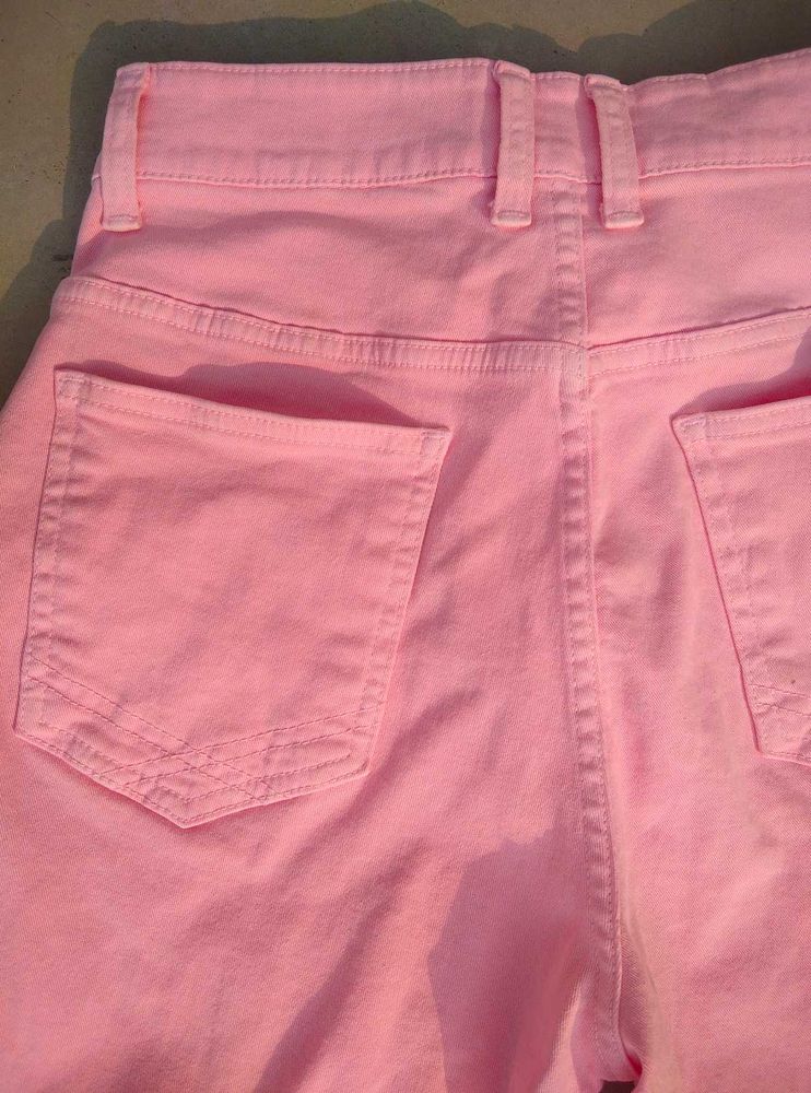 Pink Pant For Womens