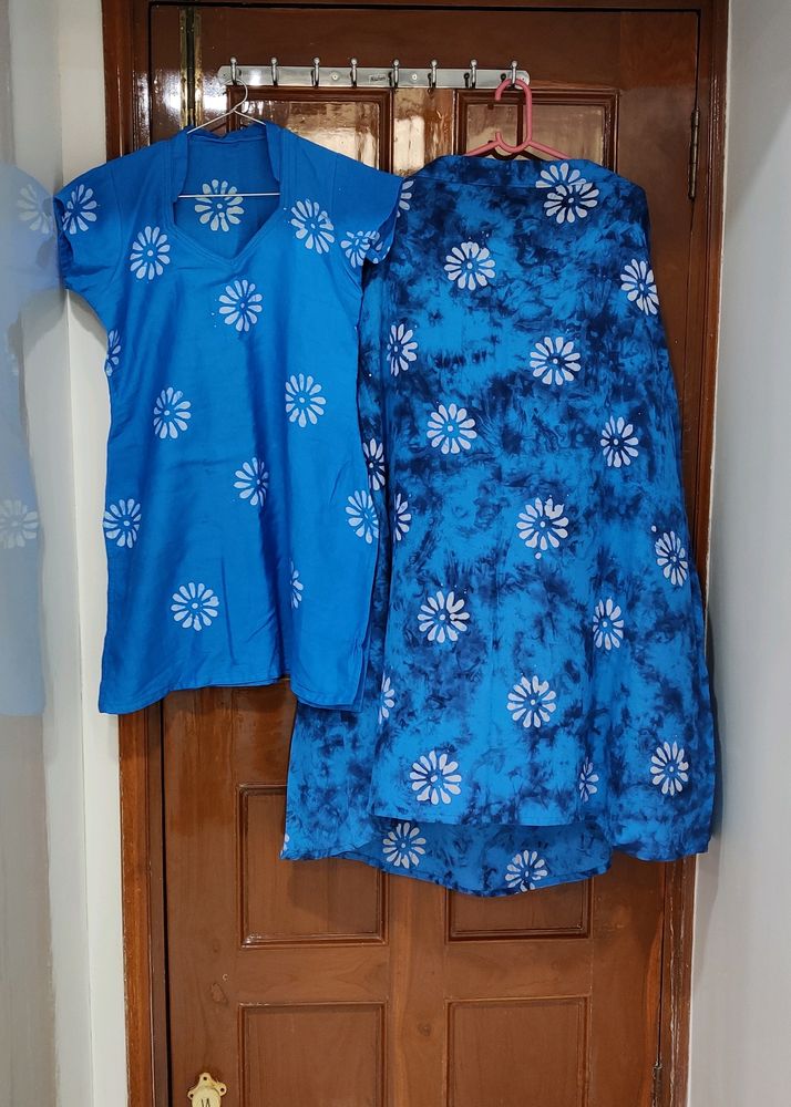 Skirt And Kurta Set