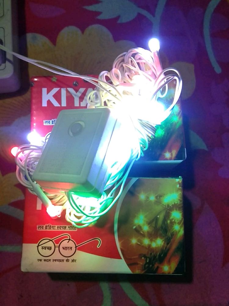 2 Multicolor Remote Light For Diwali