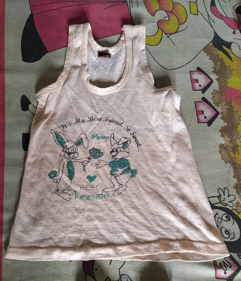 Paras Kids Wear 🐰Printed Sleeveless Vest