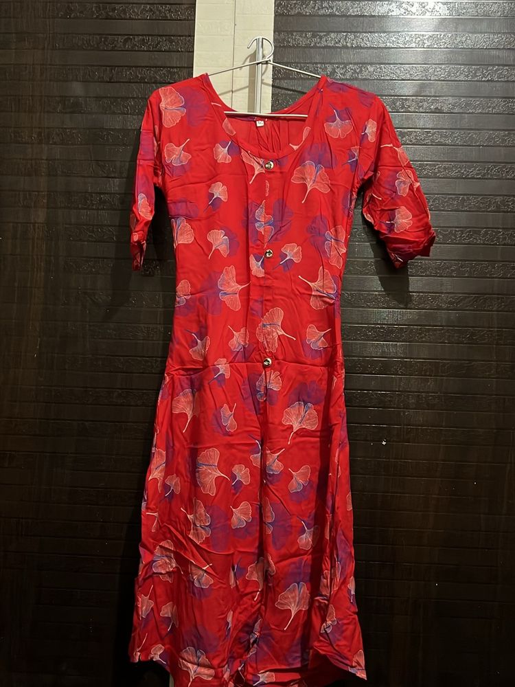 Red Kurtha For Women