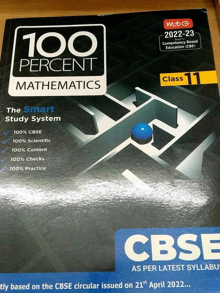 Mtg 100 Percent Mathematics Class 11