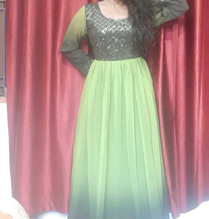 Designer😍Anarkali Duptta Set