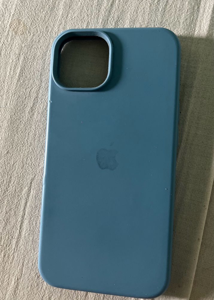 Iphone 13 Blue Silocon Cover 💙