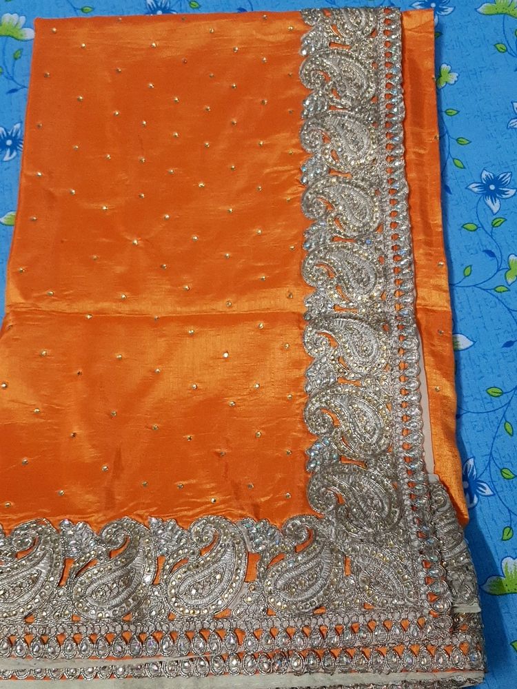 Beautiful Heavy Work Saree