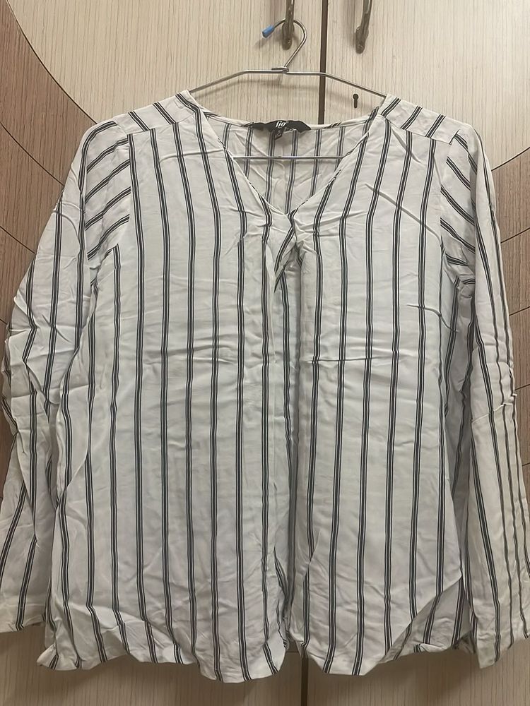 Stripes Formal Top