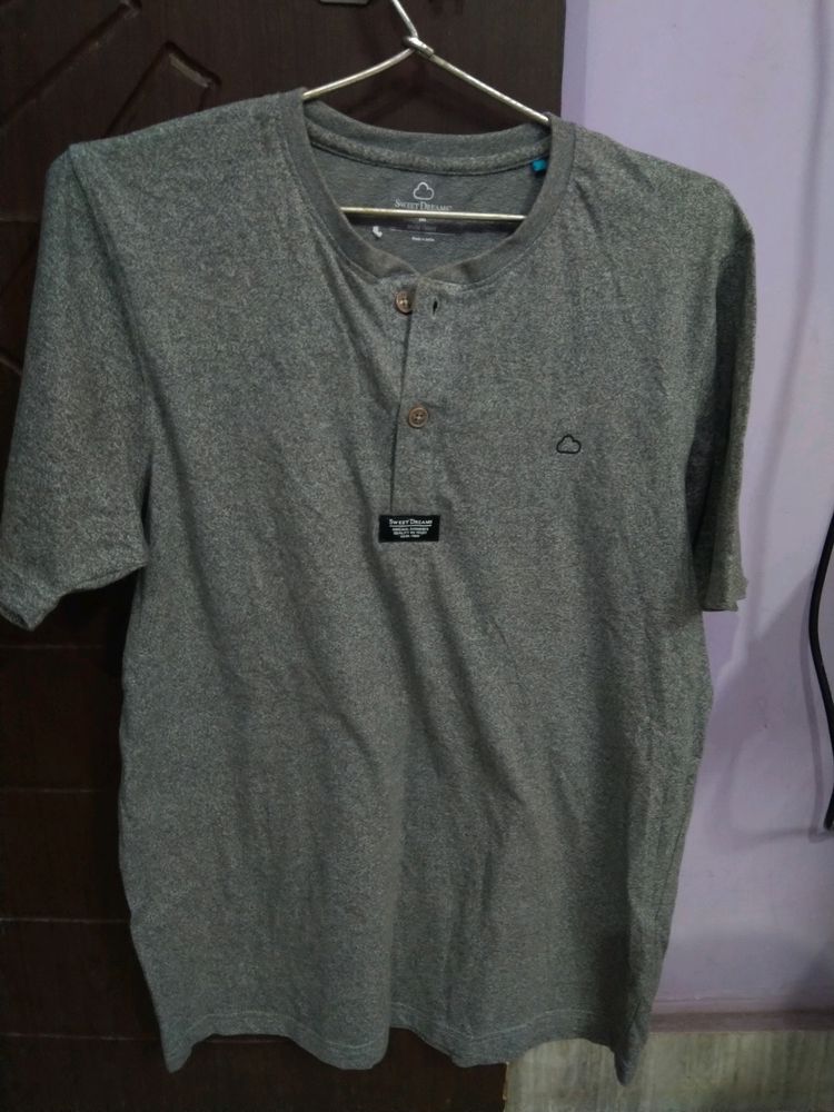 Grey Cotton Tshirt (Never used)