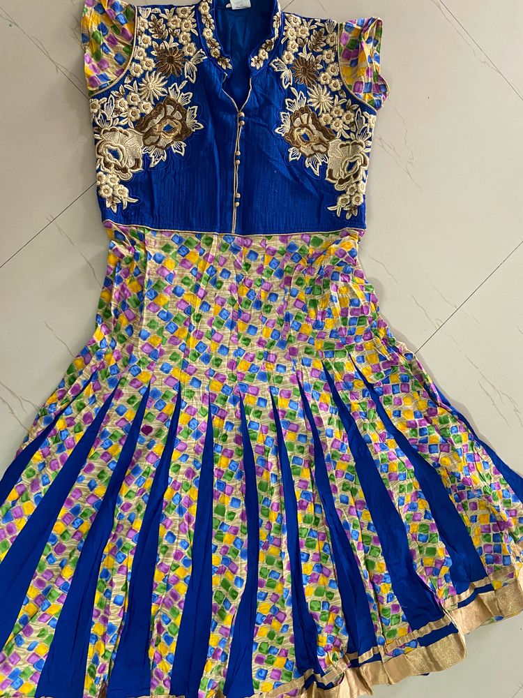 Anarkali With Full Flare