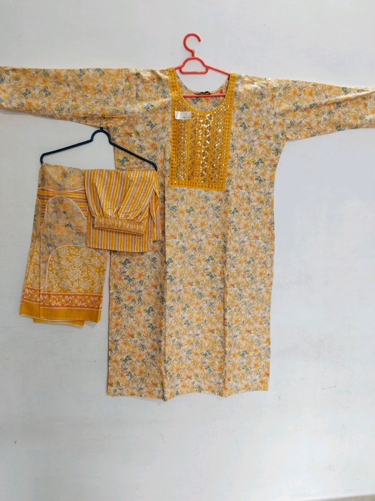 Stitched Cotton Salwar