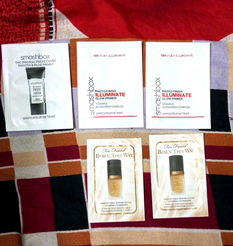 New With Tag Primers And Foundation One Sachet/60