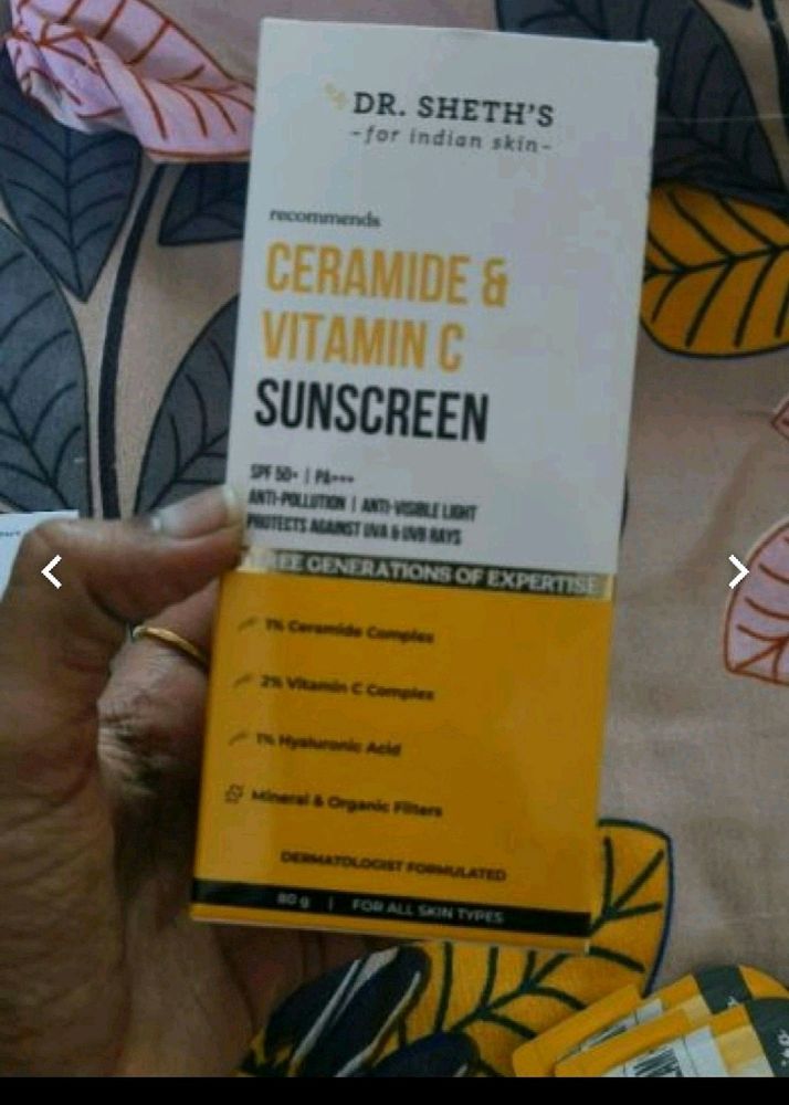 Dr Seth Vitamin 80 G Big Size Sunscreen Spf 50+