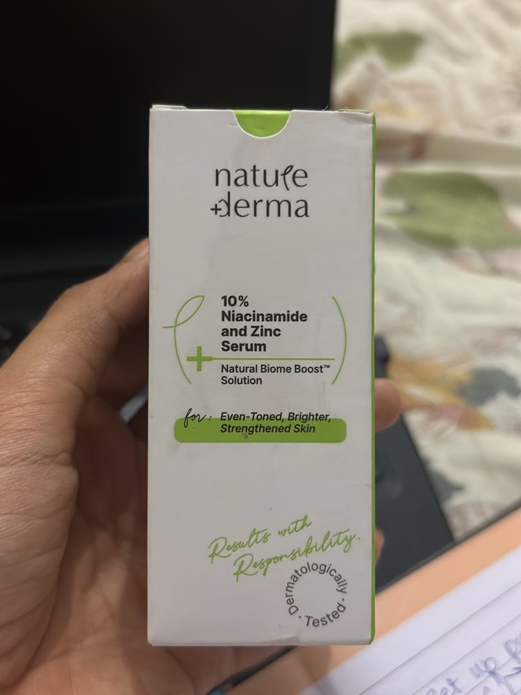 Niacinamide And Zinc Serum Nature Derma