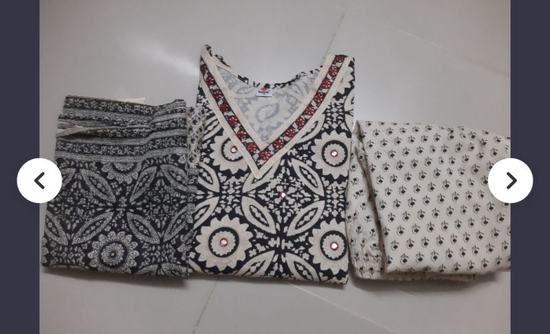 A Line Kurta Set