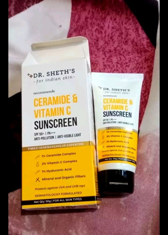 Dr Shets Sunscreen 🧴❣️💜