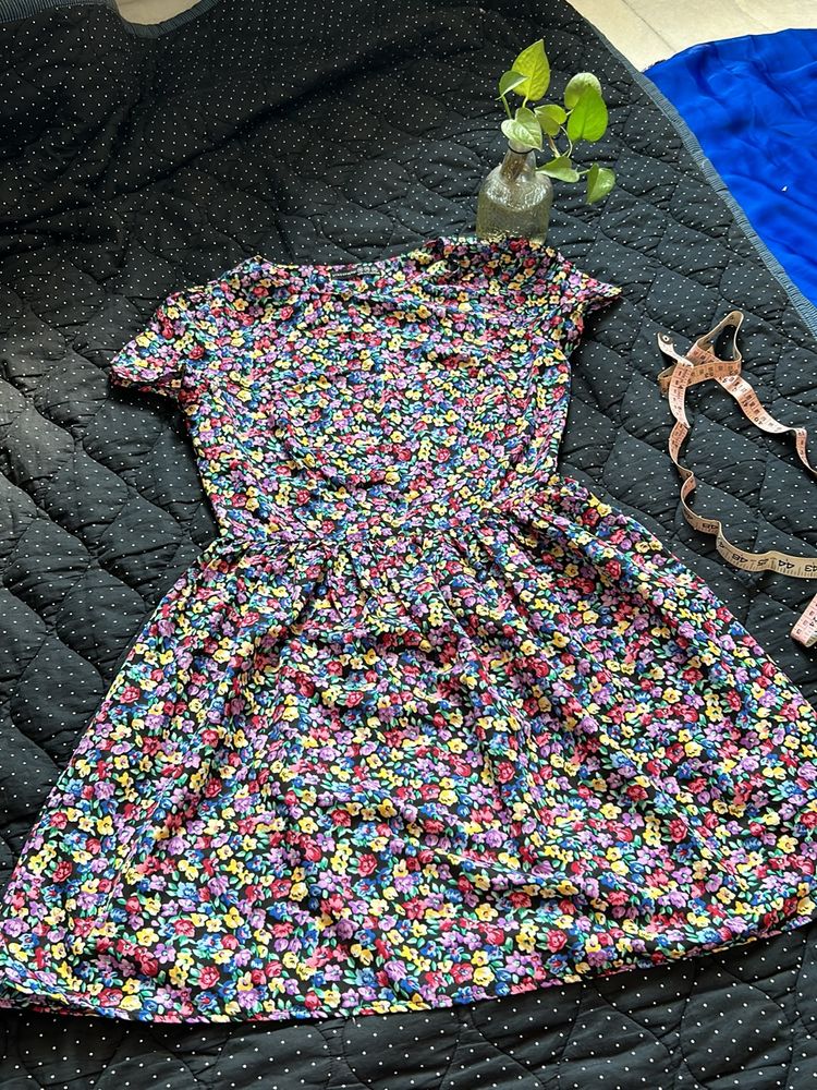 SALE!! A Multicoloured Dress For Party Or Casual