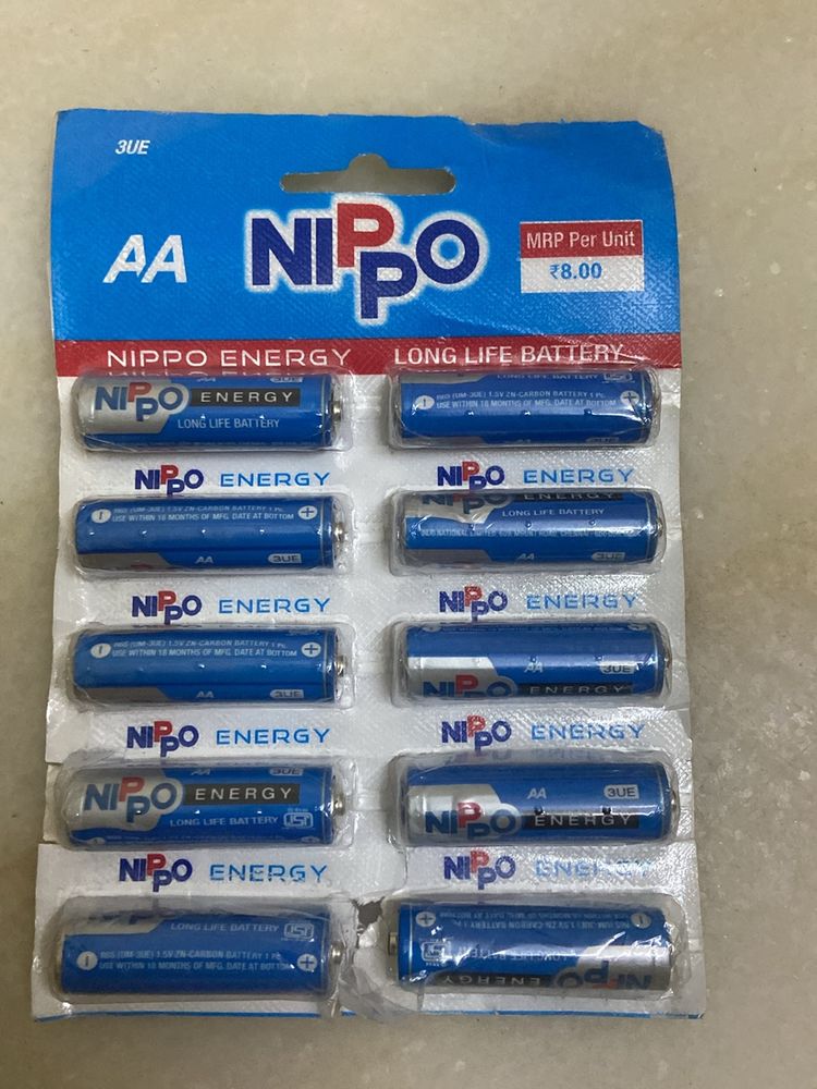 NIPPO ENERGY 2AA BATTRIES