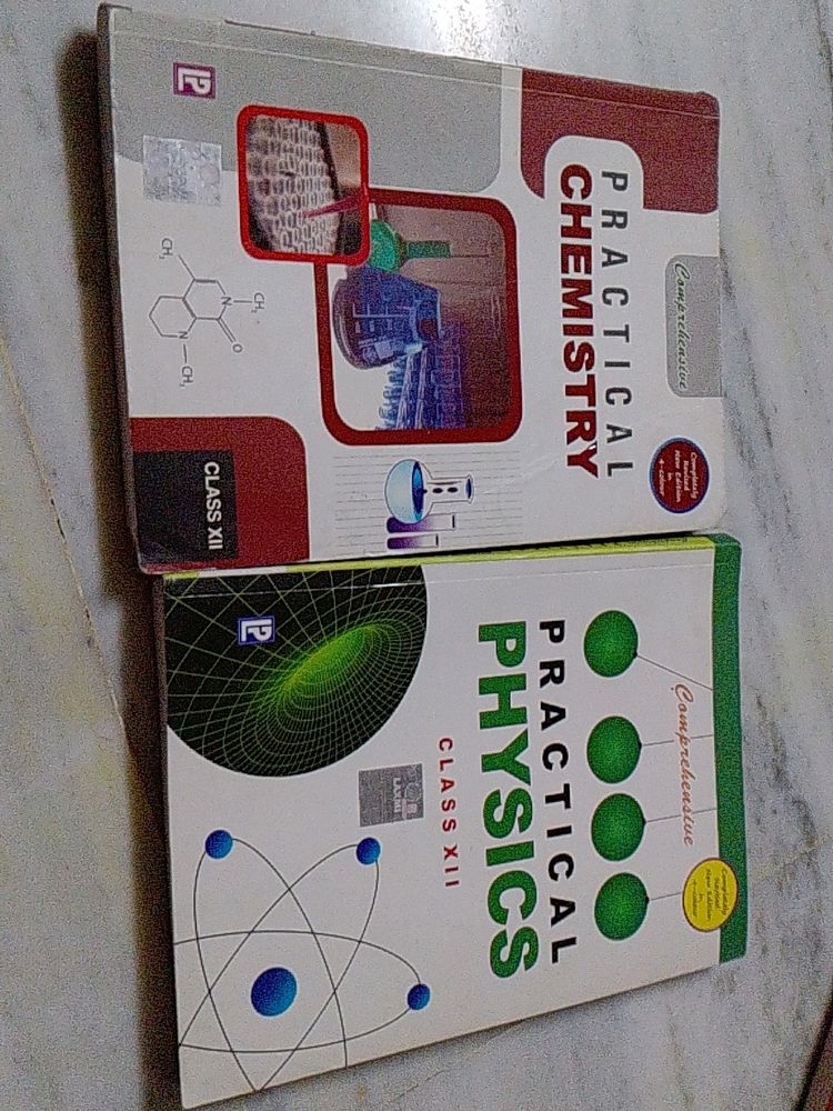 Practical Book- physics +Chemistry