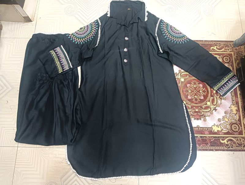 Women Afghani Kurta Set