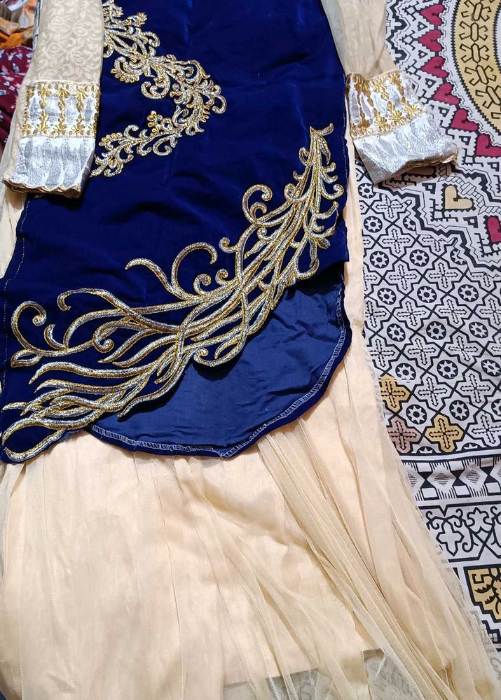 Lehenga And Partywear Velvet Kurti