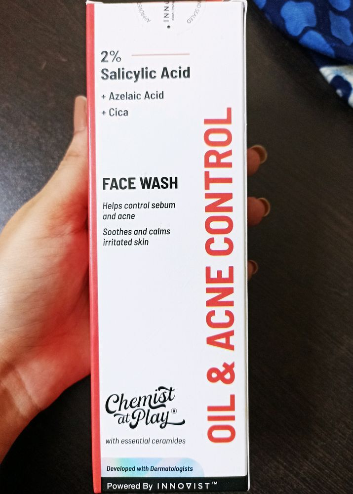 New Acne Control Facewash