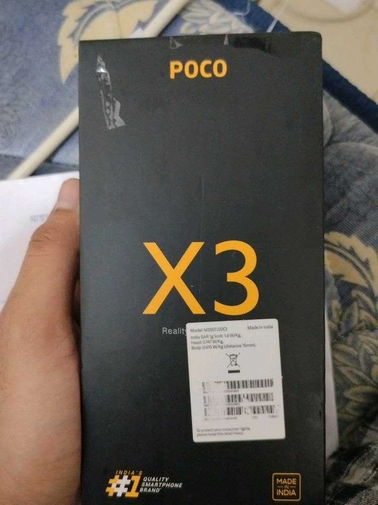 POCO X3 ORIGINAL BOX