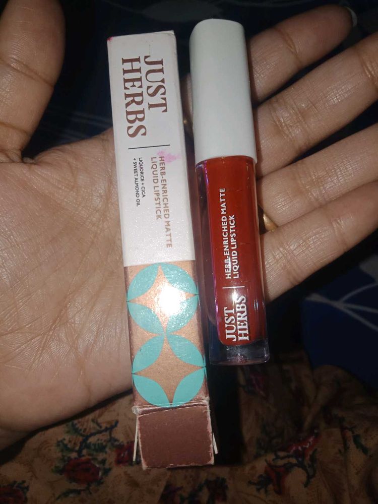 UNUSED NEW JUST HERBS LIPSTICK