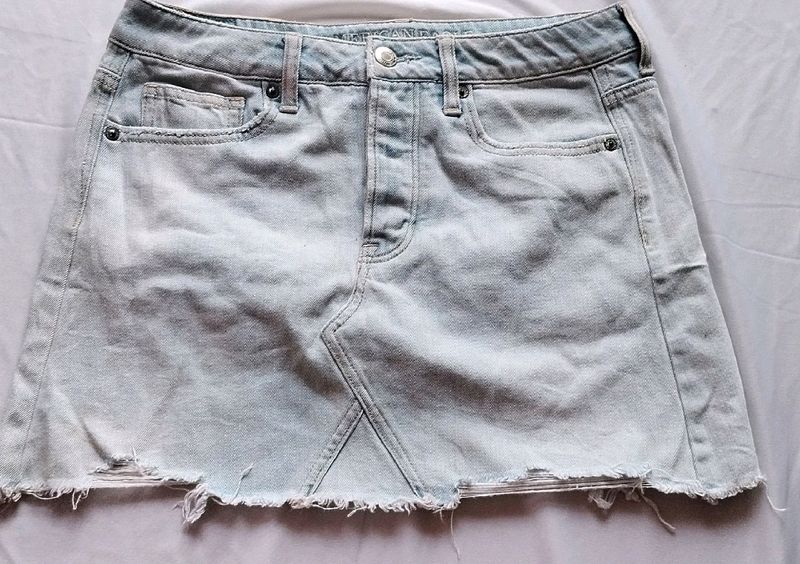 Denim Mini short  Skirt