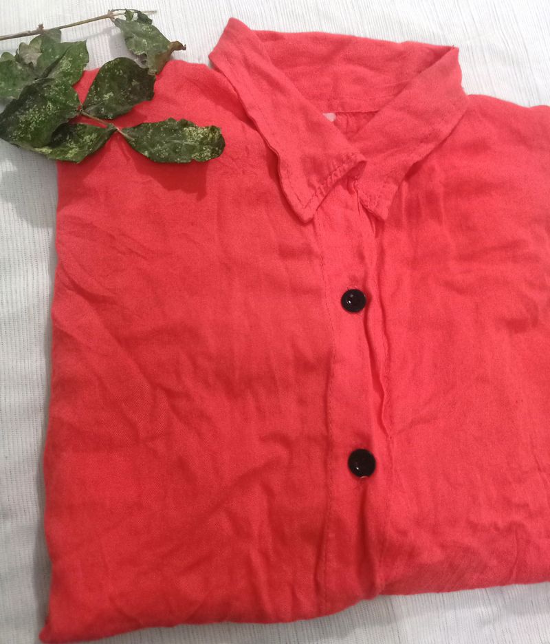 Light Orange Shirt For Women