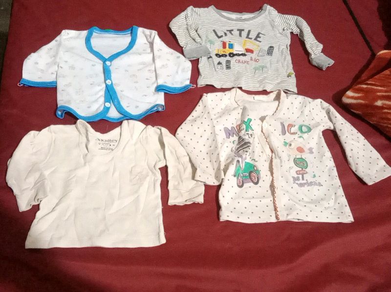 Babies 4 Shirts Combo