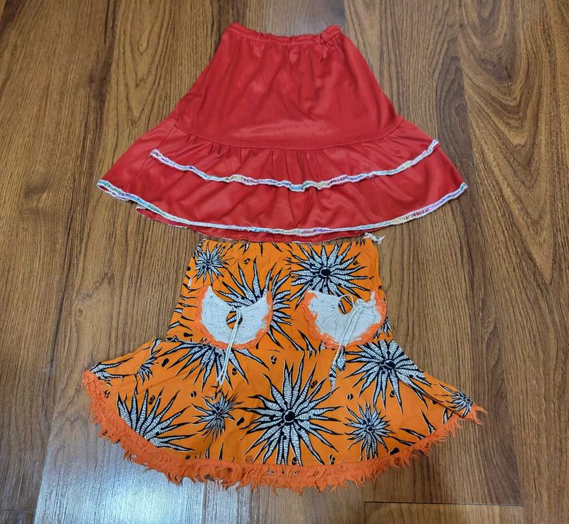 Two Skirts For Girls Upto 5 Years