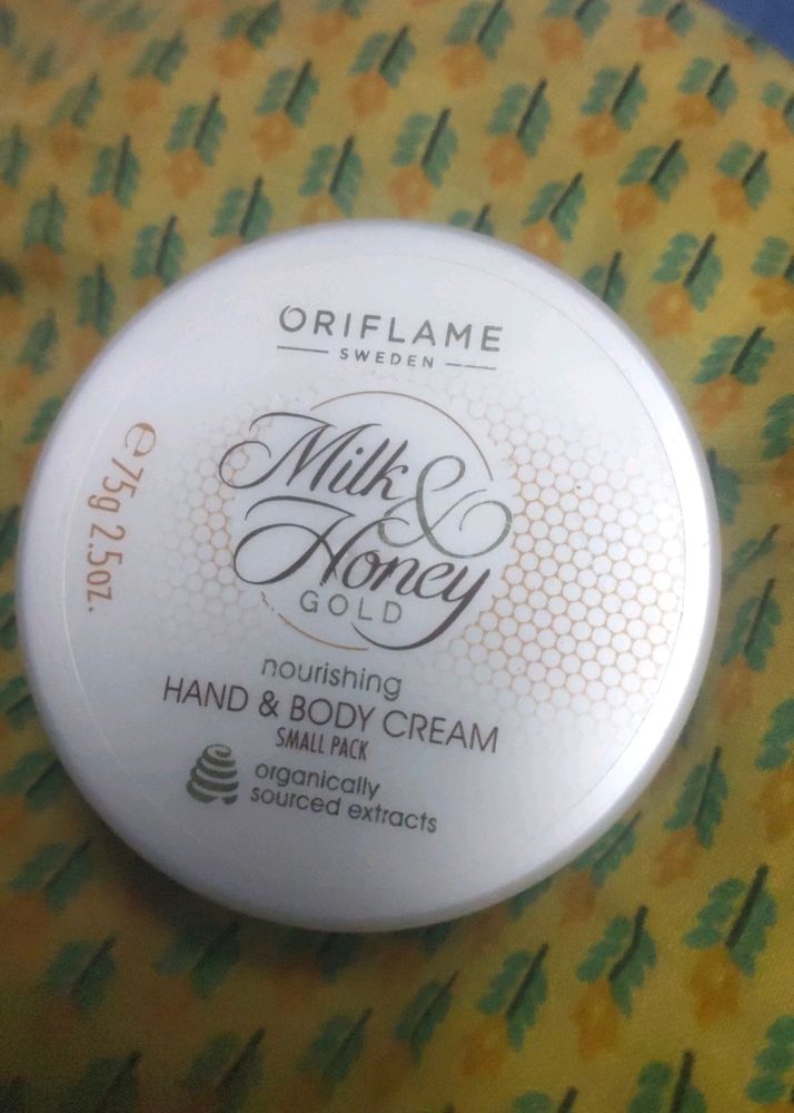 Oriflame 75 Ml Milk Honey Hand & Body Cream