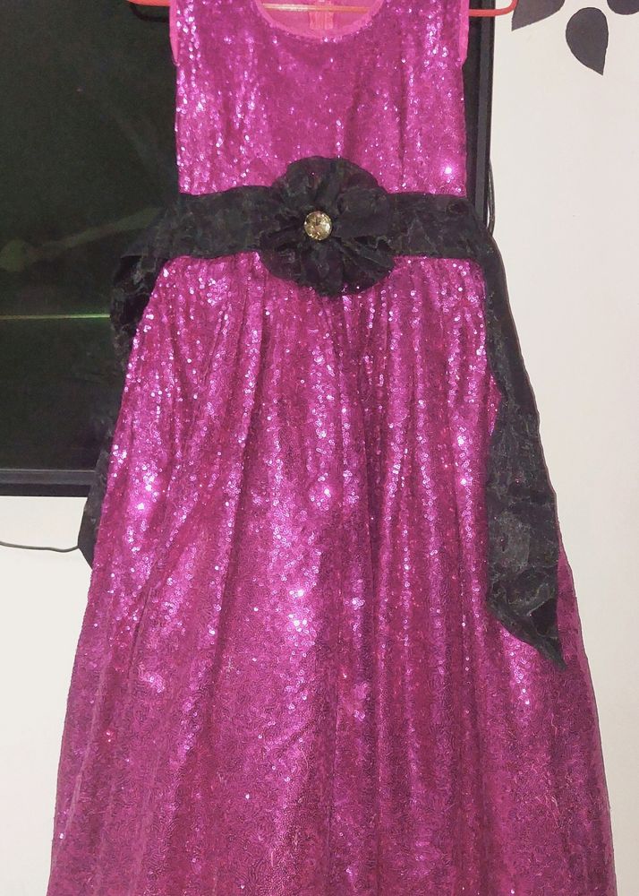 Dark Pink Frock