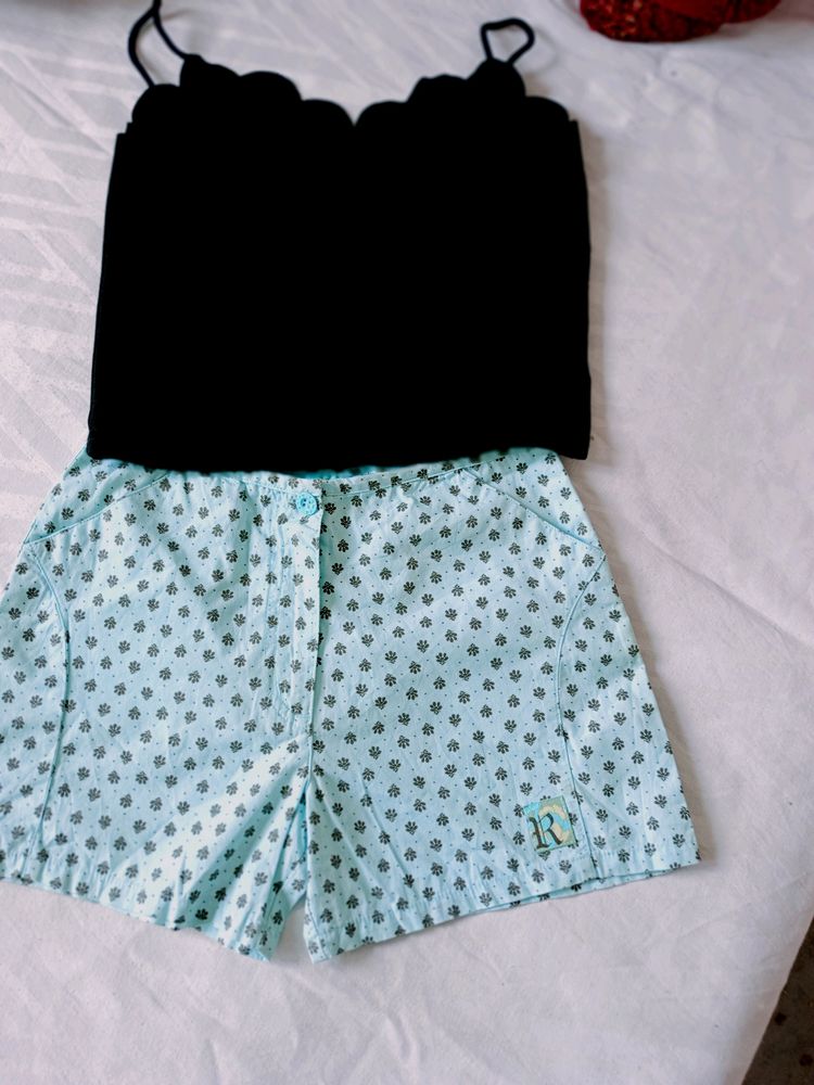 Beutiful Short With Pant