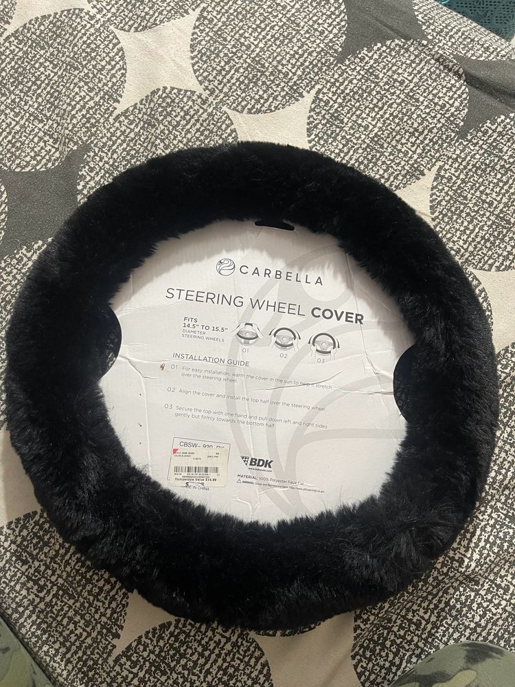 Car Steering Wheel Cover