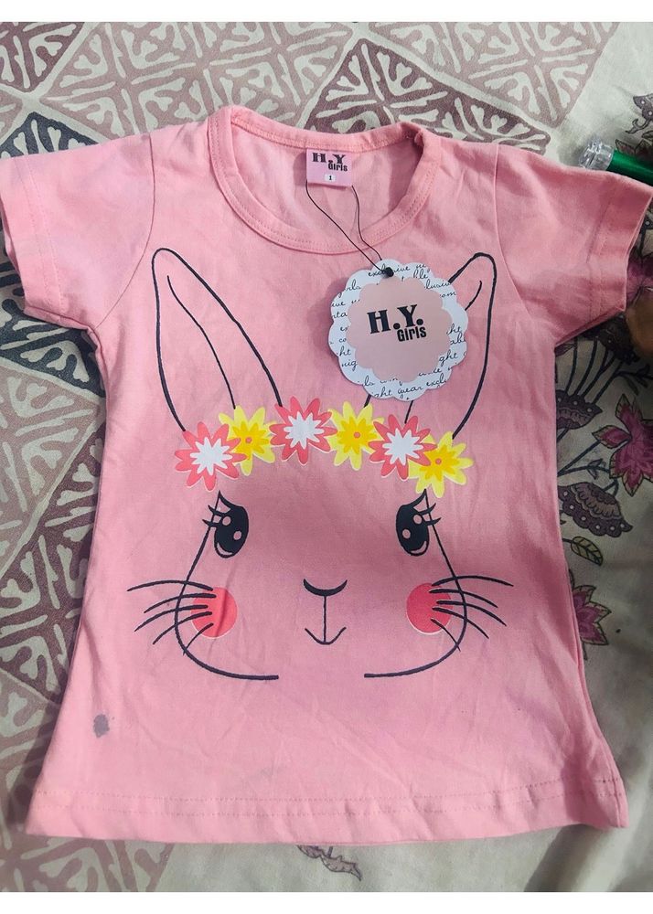 New Branded T-shirt For Baby Girls