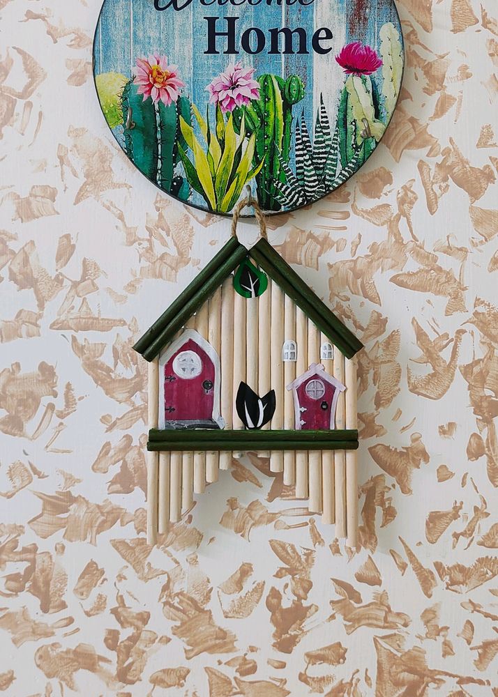 Room Decor Hut Shape Wall Hanging Item