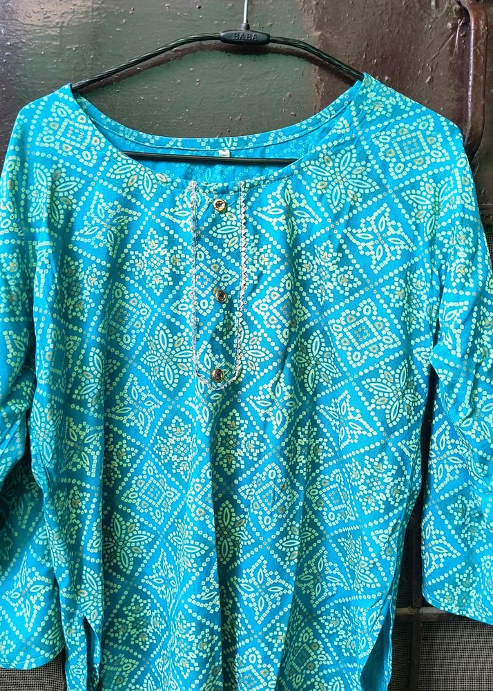 BANDHANI Short Kurti