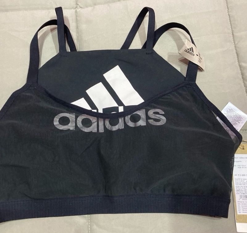 ADIDASWomen Sports Non Padded Bra (Black)